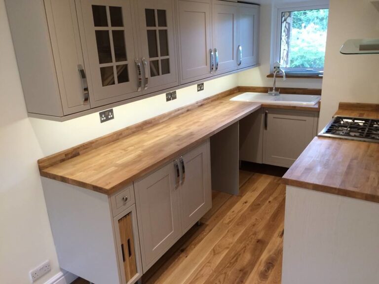 Completed kitchen renovation by JW Bespoke Homes